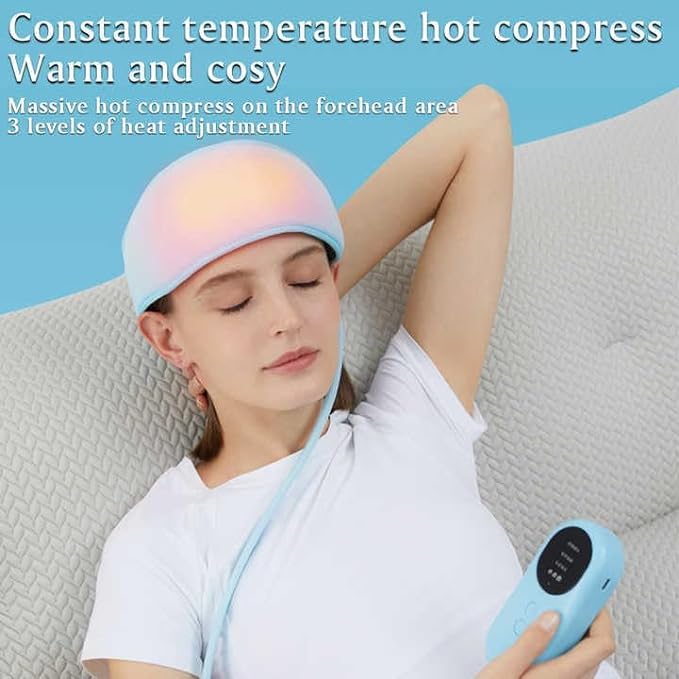 Heated Airbag Head Massage Cap